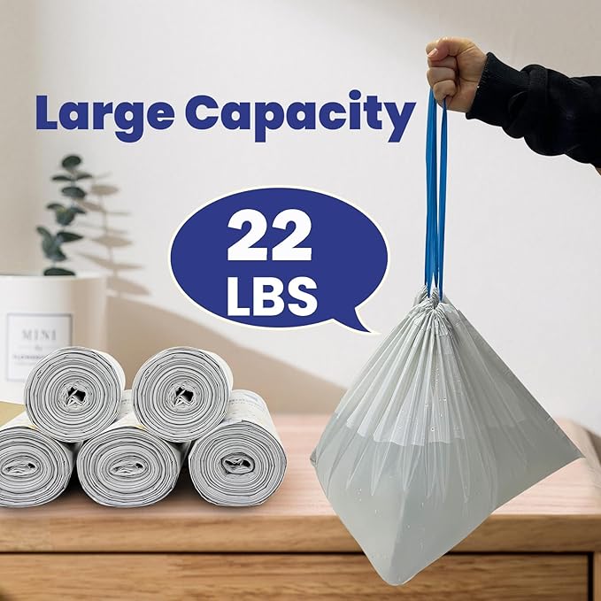 80 Count Cat Litter Liner Bags Compatible with Neakasa and PetPivot AutoScooper 11 Open-Top Pet Automatic Self Cleaning Cat Litter Box, Waste Bags, 27"x13"Heavy Duty Replacement Trash Bags
