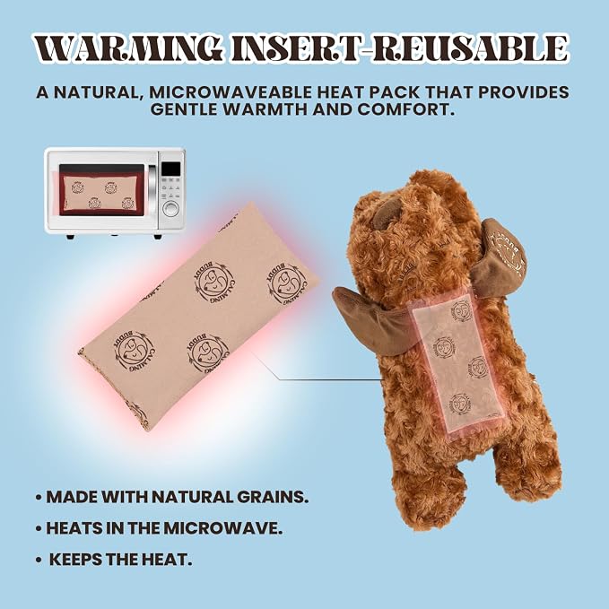 Original Buddy - Puppy Heartbeat Toy for Anxiety Relief with Reusable Heat Pack and Lavender, Sleep Aid for Dogs, Plush Comfort Toy for All Breads (Buddy Kit)