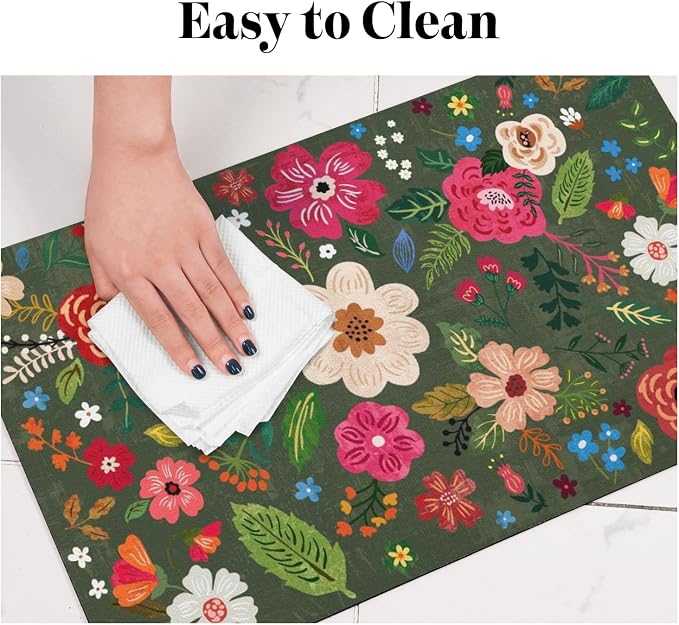 Dog Food Mats for Floors, Absorbent Dog Bowl Mat for Food and Water Dispenser, Quick Dry Cat Food Mat Pet Supplies
