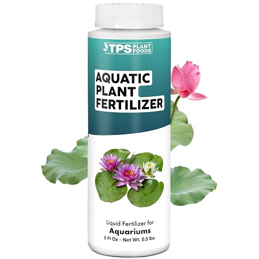 Aquatic Plant Fertilizer – Liquid Plant Food for Lush Growth, Vibrant Color & Healthy Aquarium Plants, 8 oz
