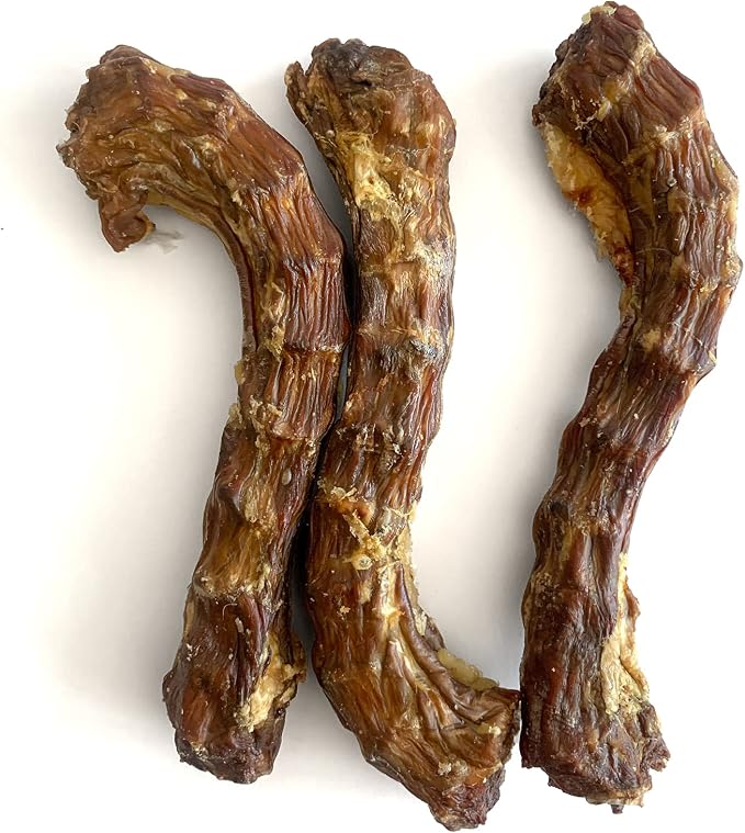 Duck Necks for Dogs, Raised & Made in USA, All-Natural Dog Chews, Treats (Pack of 12)