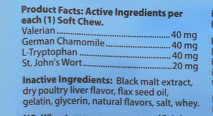 ARK NATURALS, Cat Dog Chews Happy Traveler, 1.98 Ounce