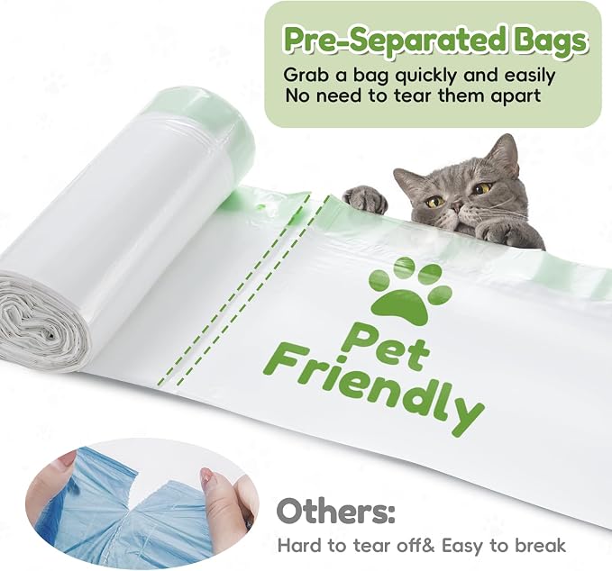 120 Pack 21.7" * 11.8" Cat Litter Bags for Pura Max 2 & Max & X, Extra Thick, Heavy Duty Drawstring Litter Box Liners, Leak-Proof Disposable Replaced Litter Bags for Self-Cleaning Cat Litter Box