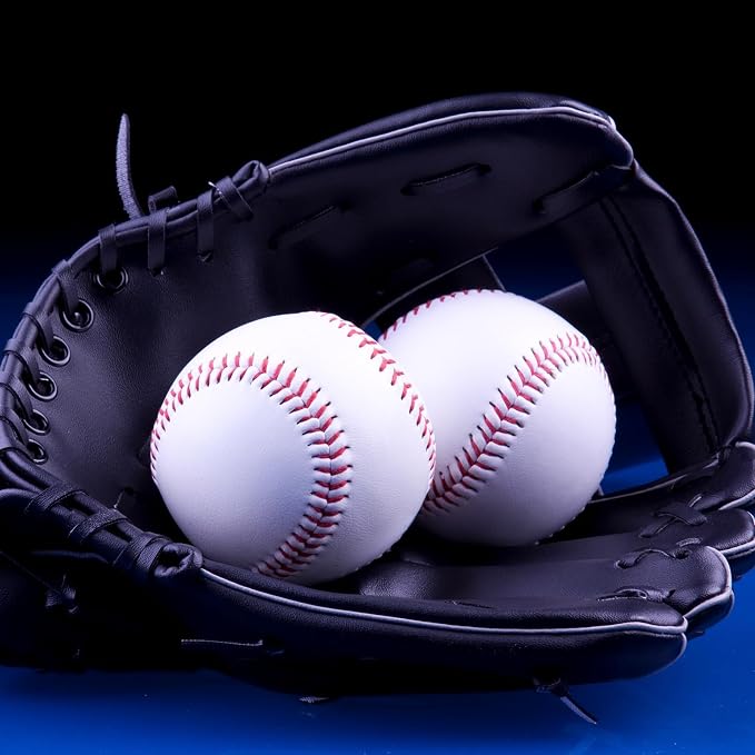 Light Up Baseball, Glow in The Dark Baseball Luminous Base Balls for Day & Night Games and Training Gift for Fans Games Official