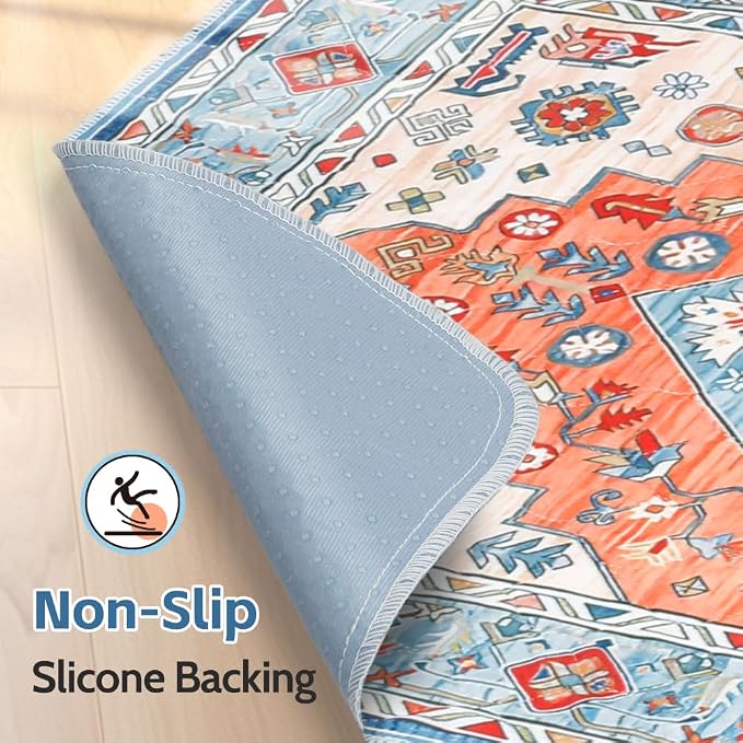 Washable Pee Pads for Dogs 2 Pack Reusable Puppy Training Pads 36"x36" Super Absorbent Waterproof Dog Training Pads, Non-Slip Potty Pads Whelping Pads Litter Mat Pet Supplies - Orange/Mix