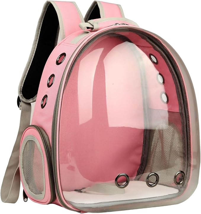Pet Bag Transparent Space Cabin Backpack Breathable Outdoor Portable Backpack Large Capacity Pet Aviation Box Cat Bag