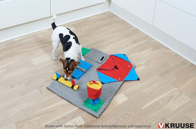 Kruuse Rock'n Roll Task for Buster Activity Mat - Snuffle Mat for Dogs - Dog Activity Mat
