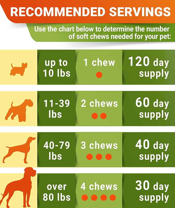 Glucosamine Treats for Dogs - Joint Supplement w/Omega-3 Fish Oil - Chondroitin, MSM - Advanced Mobility Chews - Joint Pain Relief - Hickory Bacon Flavor - Dogs & Horses - 240 Ct - Made in USA