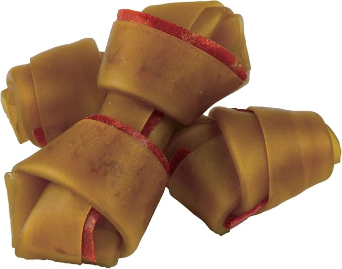 SmartBones with Peanut Butter Mini Chews 8 Count, Rawhide-Free Chews for Dogs, No Artificial Preservatives or Flavors Added