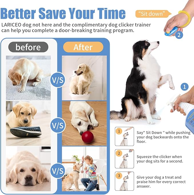 16 Oz Encourages Dog Good Potty Behavior - Pet-Friendly Training Spray for Dogs – Indoor Potty Training Spray for Dogs – Reduces Dog Wrong Marking