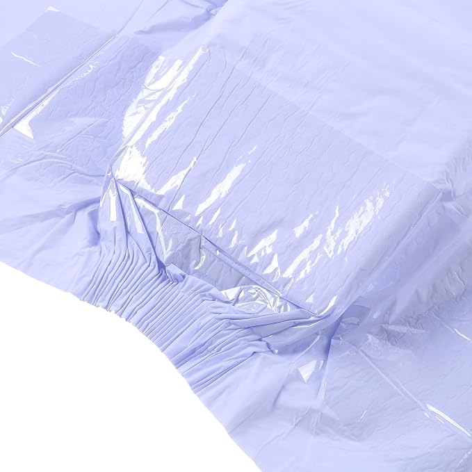 CutiePlusU Disposable Diaper 10 Pieces Protective Underwear Absorbent Briefs Dry Surface- Purple (Medium 28"-38")