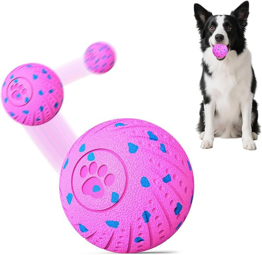 2-in-1 Interactive Dog Ball Toy for Aggressive Chewers, Automatic Moving & Bouncing E-TPU Dog Ball, 3 Modes Smart Pet Toy with Motion Sensor