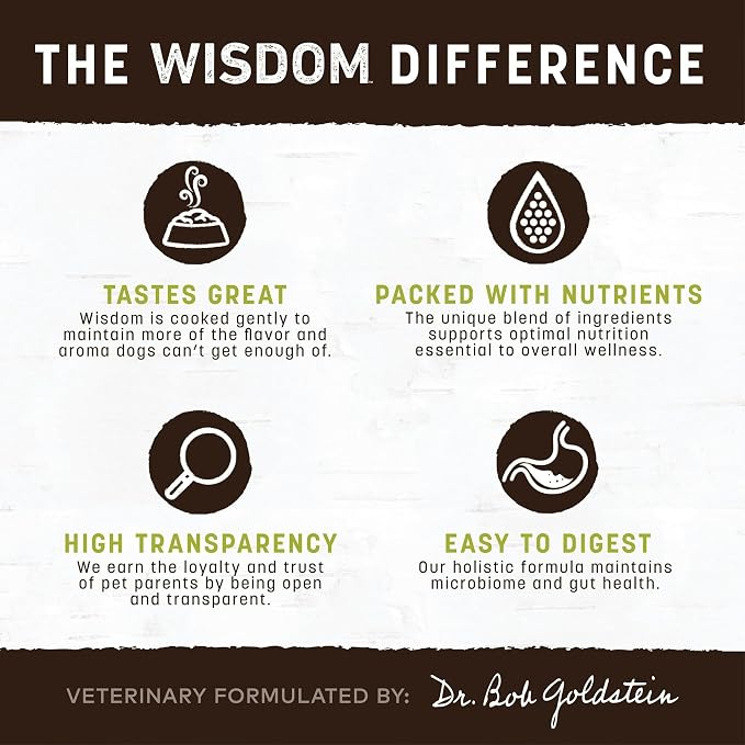 Earth Animal Wisdom Air Dried Jerky - from the Seed Recipe Premium Natural Plant Based Jerky Strips Dog Treats - 4 oz Bag