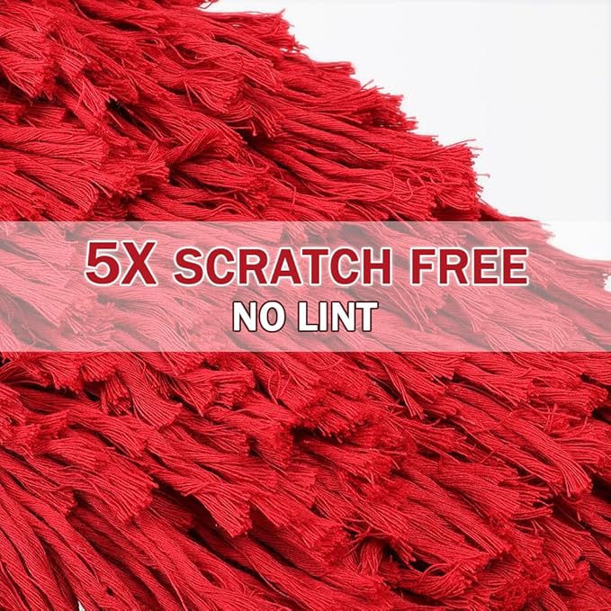 Car Cleaning Supplies Duster, Exterior Scratch Free, Soft Brush Kit for Truck SUV RV Motorcycle, Wax Cotton Hair, Extendable Handle, Dust Removing No Lint, Gifts for Men Women