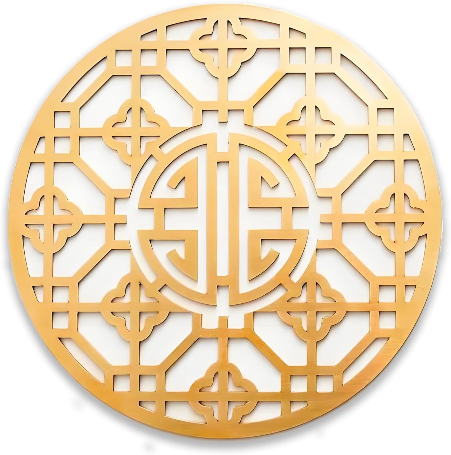 Copper Bird Bath Purification Disk, Water Wiggler for Bird Bath, Bird Bath Copper Disk, 1mm Reinforced 99% Pure Copper Cleaning Disk, Universal Fit for Outdoor Birdbaths, 4 Inch in Diameter (B)