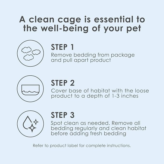 Kaytee Clean & Cozy Natural Paper with Extreme Odor Control Bedding, Made with 100% Recycled Paper