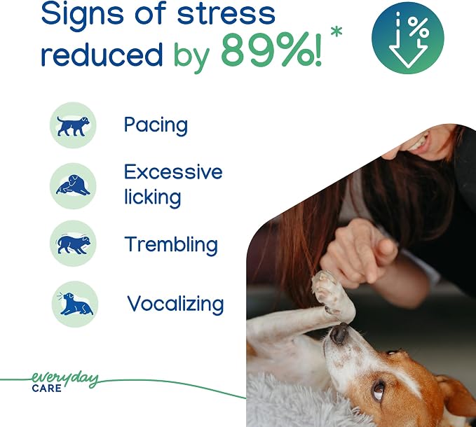 Virbac ZENIDOG® Long-Acting Collar for Dogs | Calming Pheromone Collar for Stress Relief - Pup/Small Dog - Lasts up to 3 Months