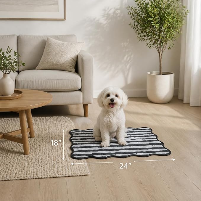 PUPIBOO Washable Pee Pads for Dogs and Cats - Super Absorbent Reusable Puppy Training Pads - 100% Waterproof, Leak-Proof & Non-Slip Whelping Pads for Pet Housebreaking