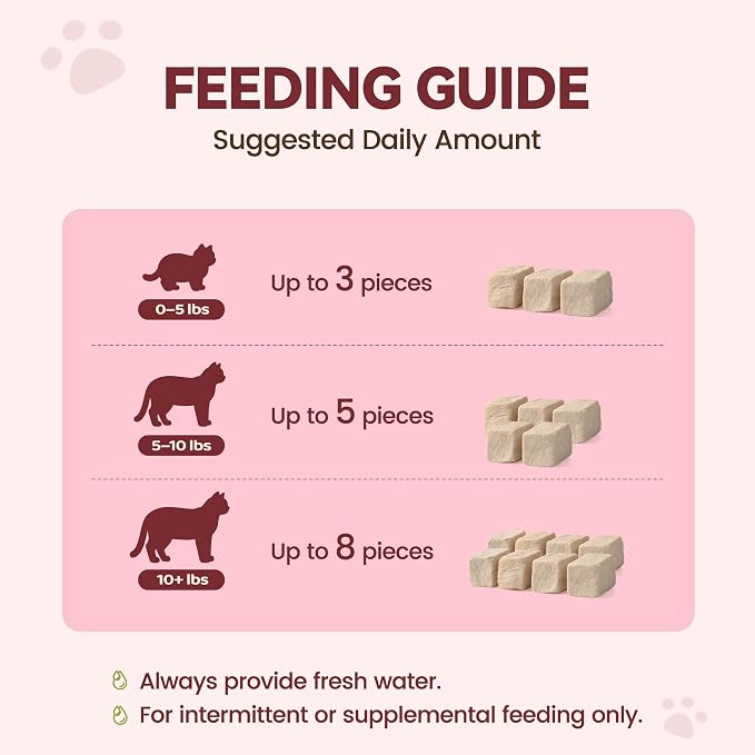 Freeze Dried Beef Liver Cat & Dog Treats, 100% Single Ingredient High Protein Bites, Grain-Free Training Rewards & Food Topper, 2 oz