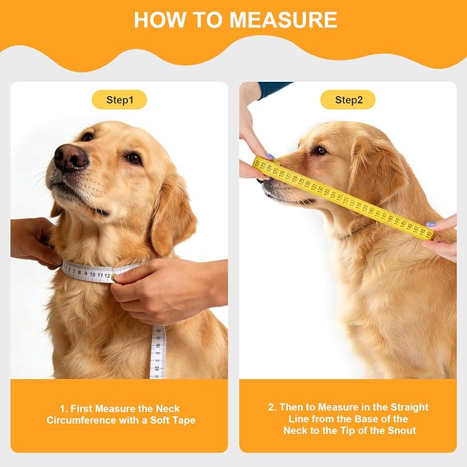 Sponge Core Dog Cat Cone Collar for After Surgery Recovery, Inflatable Dog Cone Alternative, Lainergie Dogs Donut Collar Adjustable with 2PCS Cover for Large Medium Small Dogs Cats (Grey+Yellow, XXL)