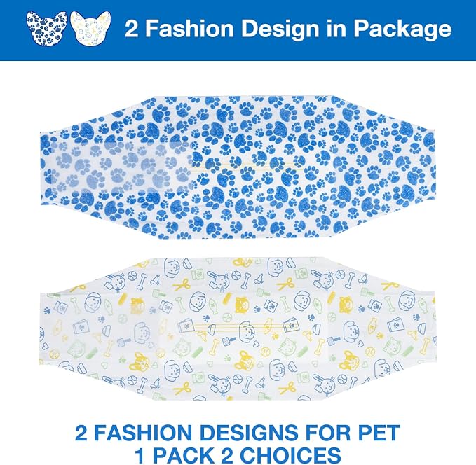 Dono Dog Diapers Male Disposable Male Dog Wraps 60ct Doggie Diapers Wetness Indicator Leak-Proof Dog Belly Wraps, Rapid-Dry Gel Technology Puppy Diapers for Excitable Urination Incontinence, Medium