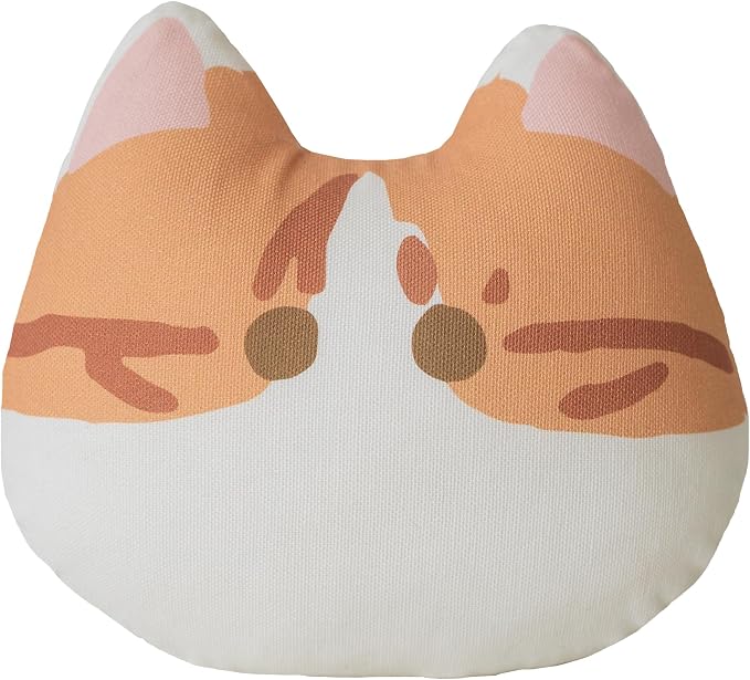 Gororong Premium Large 6" Cats Toy with Natural Catnip Inside for Indoor Cats - Bite Resistant & Refillable Cat Toys (Gamja)