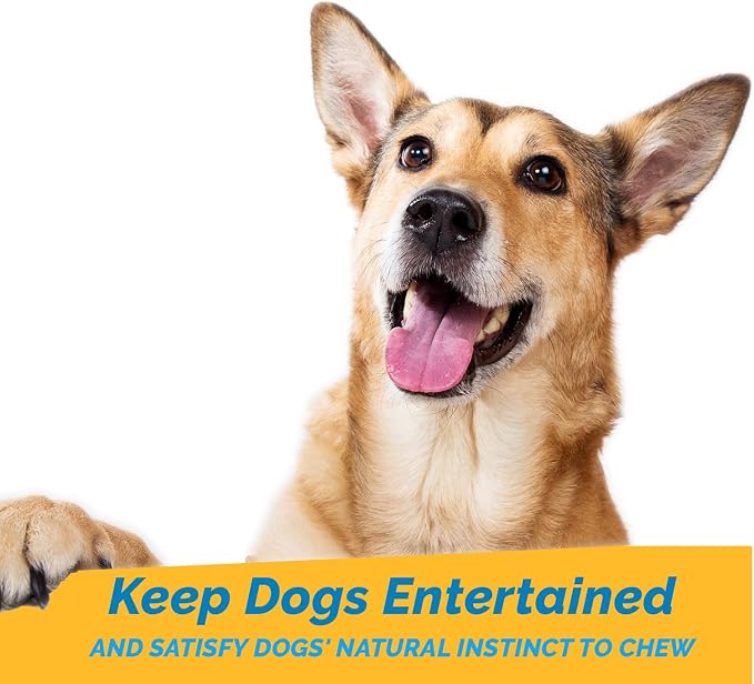 123 Treats | Beef Tendon Chews for Dogs | Snacks Made from Tendons | 7-9 inches - Stick for Dogs (8oz Bag)