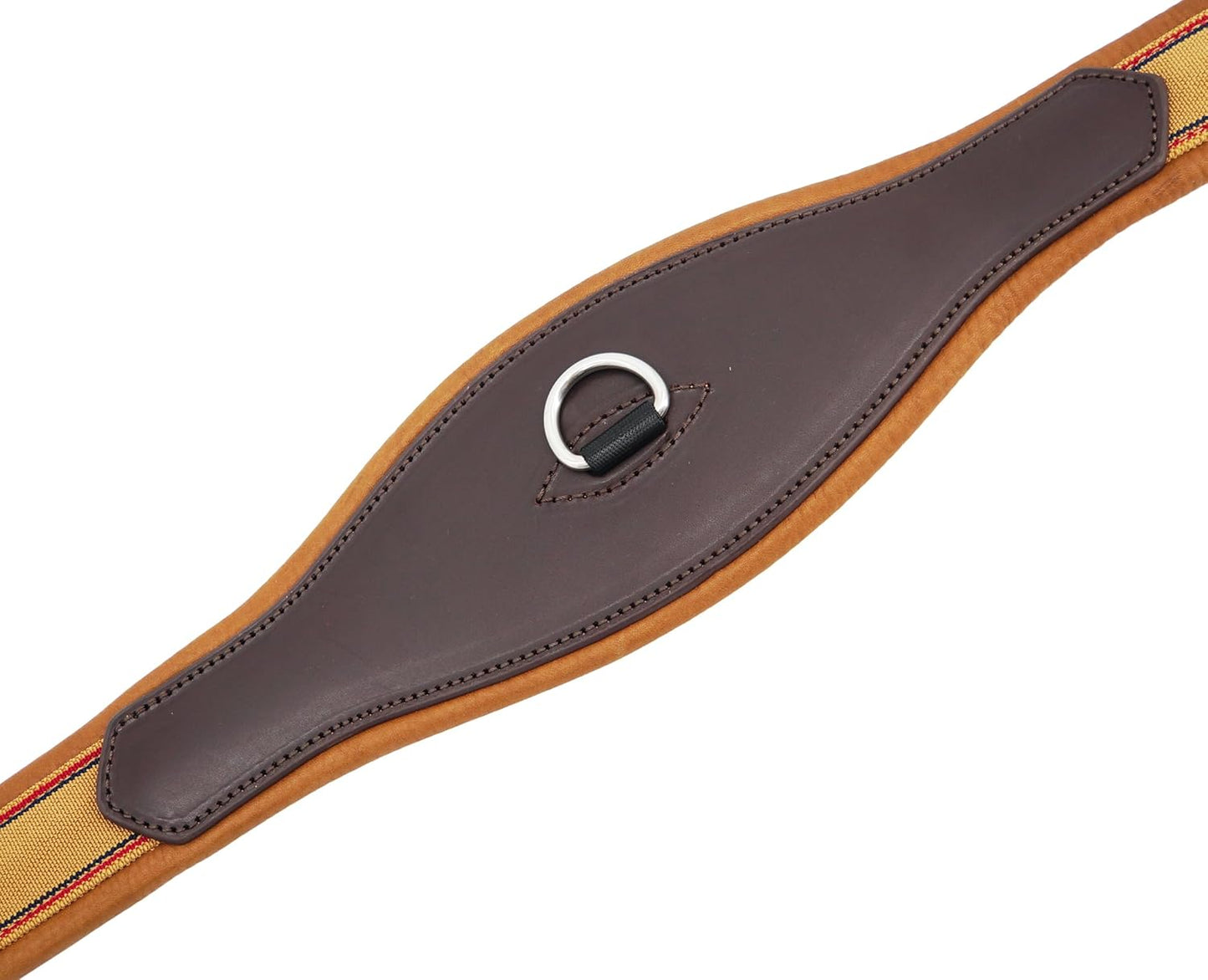 Jeereal Leather Horse Girth for English Saddles, Premium Jumping and Training Equestrian Equipment