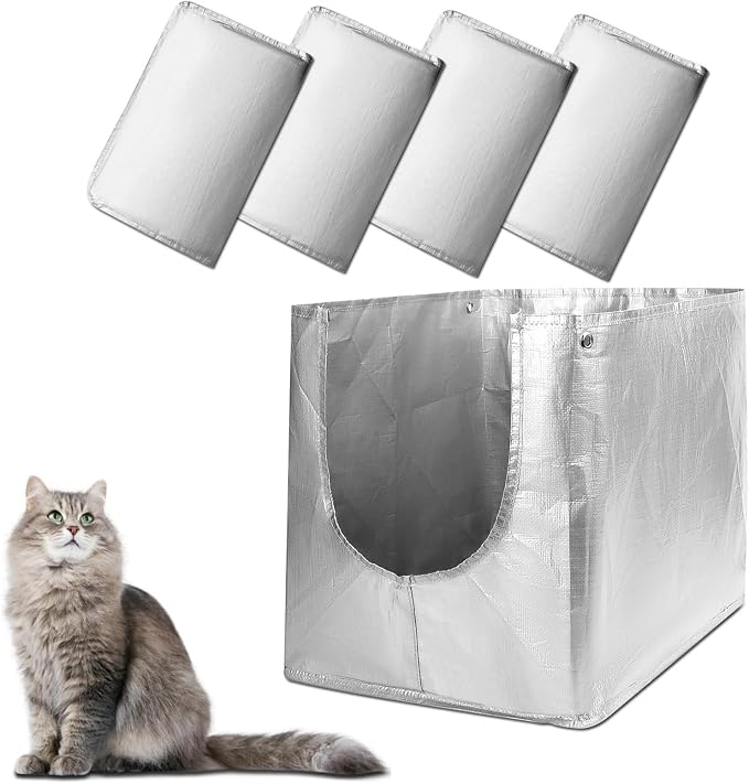 Liner F Compatible with Modkat Flip Litter Box - Reusable Liners for Flip Litter Box - Liner F for Cat Litter Box (Buy 3 sets together)