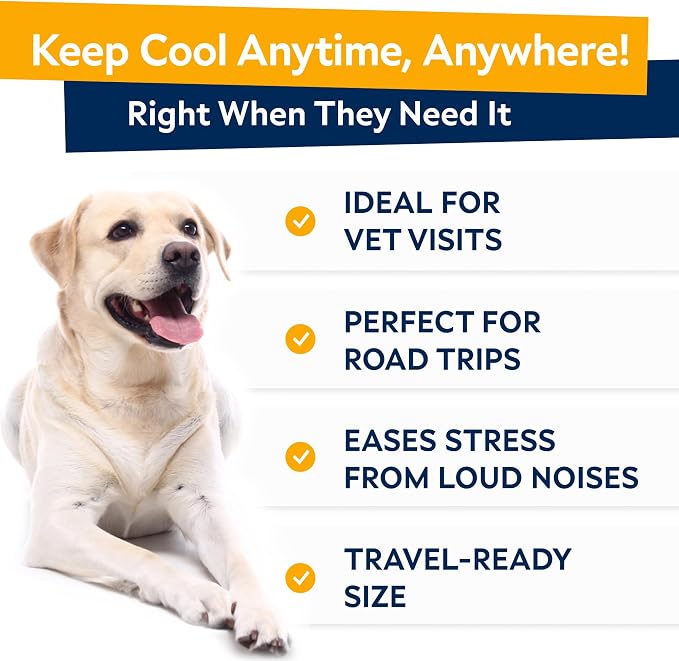 STRELLALAB Advanced Calming Chews for Dogs - Hemp Treats + Melatonin - Sleep Aid - Relaxing Treats - Stress Relief During Fireworks, Thunder - Made in USA - Bacon - 60Ct