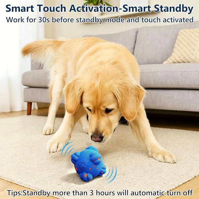 Dog Toy Ball, Blue