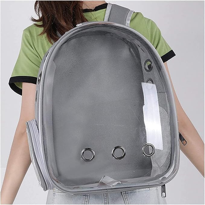 OLOTU Pet Backpack Lightweight Portable Cat Backpack, Cat Carrier for Travel/Hiking/Outdoor, Airline Approved Pet Backpack Carrier, Black Spacious