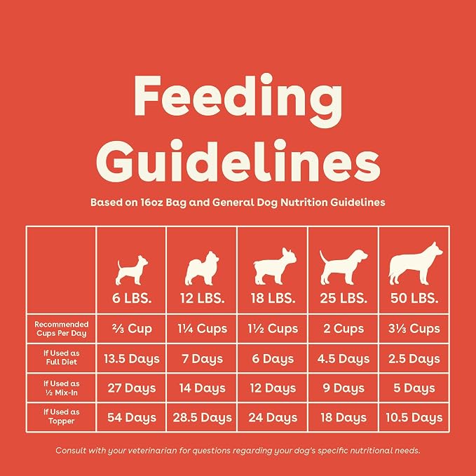 Pupford Good Dog Food, Freeze-Dried Raw, High-Protein, Superfood Ingredients, Vet-Approved, No Fillers or Artificial Additives (Beef Recipe, 16 oz)