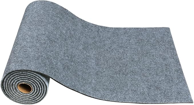 ICOOP 15.8"×160" Anti Scratch Furniture Protector Light Grey Cat Wall Scratcher Self Adhesive Couch Corner Protectors for Cats Sofa Cat Scratcher Protection DIY Scratch Mat for Claws Scratching