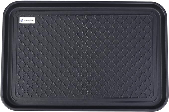 Multi-Purpose Boot Tray Mat,Shoe Tray Mat,Pet Bowl Tray,Waterproof Trays for Indoor and Outdoor Floor Protection,24" x 15"/Medium …