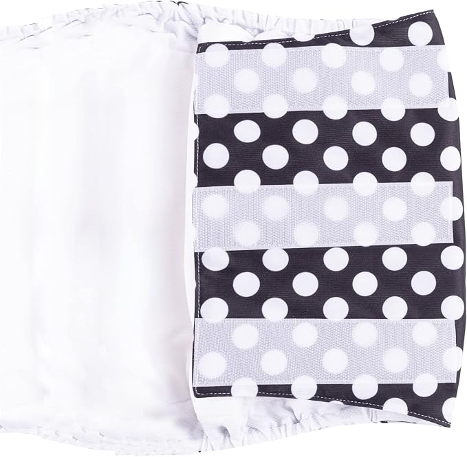 CuteBone Dog Diapers Male 4 Pack Puppy Wraps Reusable Doggie Belly Bands for Male Dogs Small Medium Large