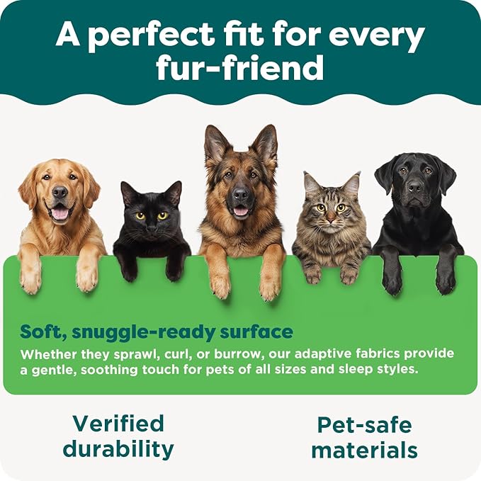 FurHaven Ultra Plush & Suede Luxe Lounger Orthopedic Pet Bed, Chocolate, JumboPlus