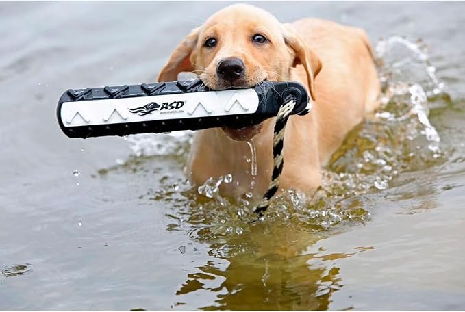 Avery ASD 2" HexaBumper Hunting Sporting Gun Dog Game Retriever Dummy | Water & Upland Mark Training Retrieval Tool | Hexagonal, Floating Design, Easy-Grip Texture, Throw Rope, 6 Pack, Flasher (02716)