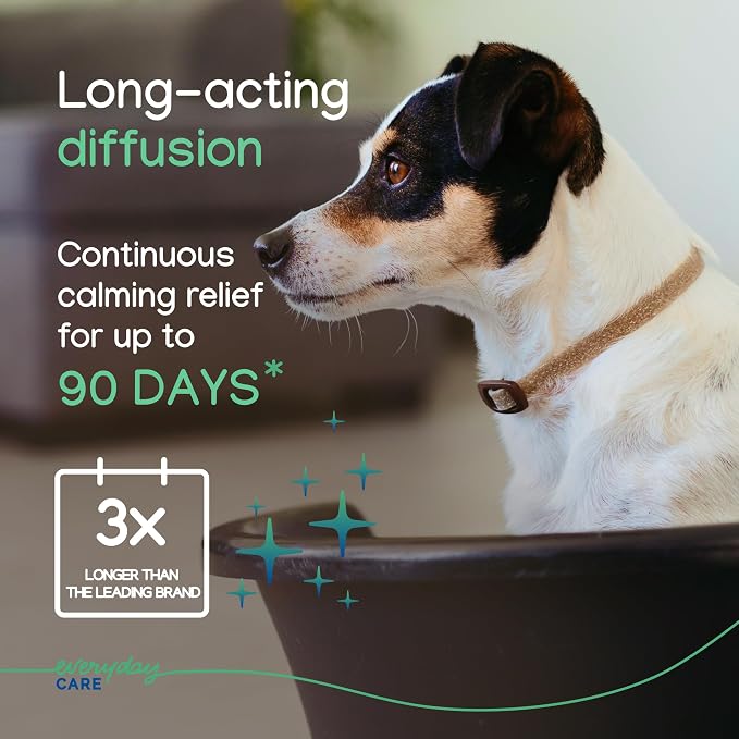 Virbac ZENIDOG® Long-Acting Collar for Dogs | Calming Pheromone Collar for Stress Relief - Pup/Small Dog - Lasts up to 3 Months