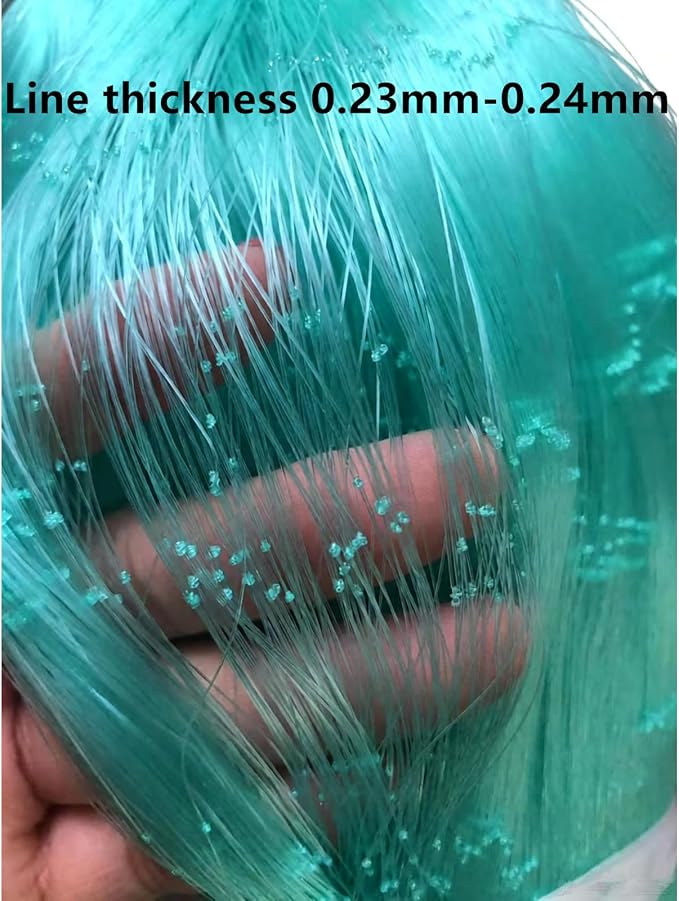 Fishing Gill Net Semi-Finished Nylon Monofilament Fish Net for Bait Trap