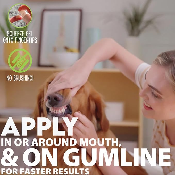 Adore Pet Complete Oral Care Gel for Dogs, Salmon, 4 oz