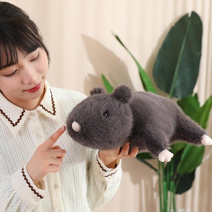 Mouse Stuffed Animal Plush Toy, Rat Plush Pillow, Soft Toy Figure Gift for Kids Adults (13 inch)