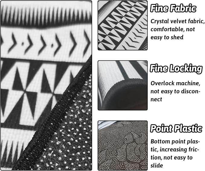 BNOSDM 91" X 63" Black&White Rabbit Cage Liners Washable Reusable Bunny Bedding Pets Dog Whelping Pads and 6PCS Hamster Edible Premium Timothy Hay Chew Bowl Bundle