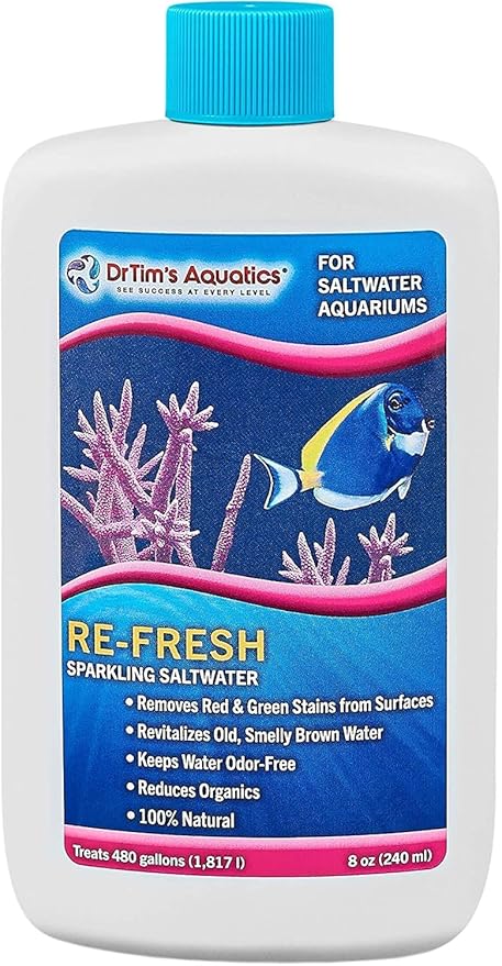 DrTim's Aquatics Re-Fresh Saltwater (DrTim's Aquatics Re-Fresh Saltwater 8oz)