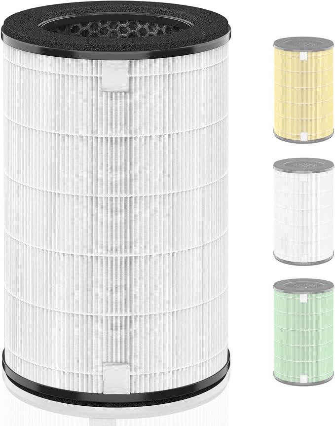 AP-T45 AP-T40FL Replacement Filter Compatible with 1461901 HoMedics Air Purifier Filter Replacement for AP-T45 TotalClean 5 in 1 Model AP-T40 AP-T40WT AP-T40WTAR AP-T45WT H13 True HEPA, 1-Pack
