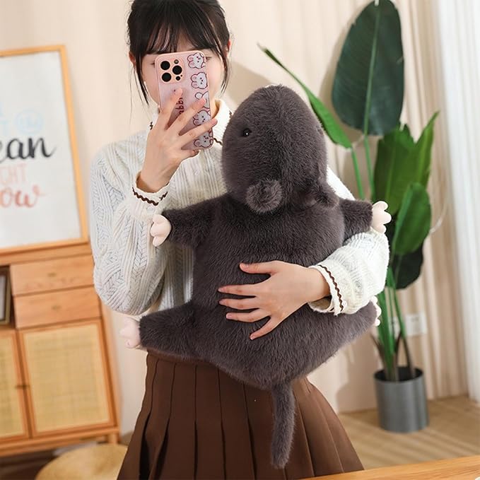 Mouse Stuffed Animal, Rat Plush Pillow, Mouse Stuffed Plush Toy, Gift for Kids Adults (19 inch)