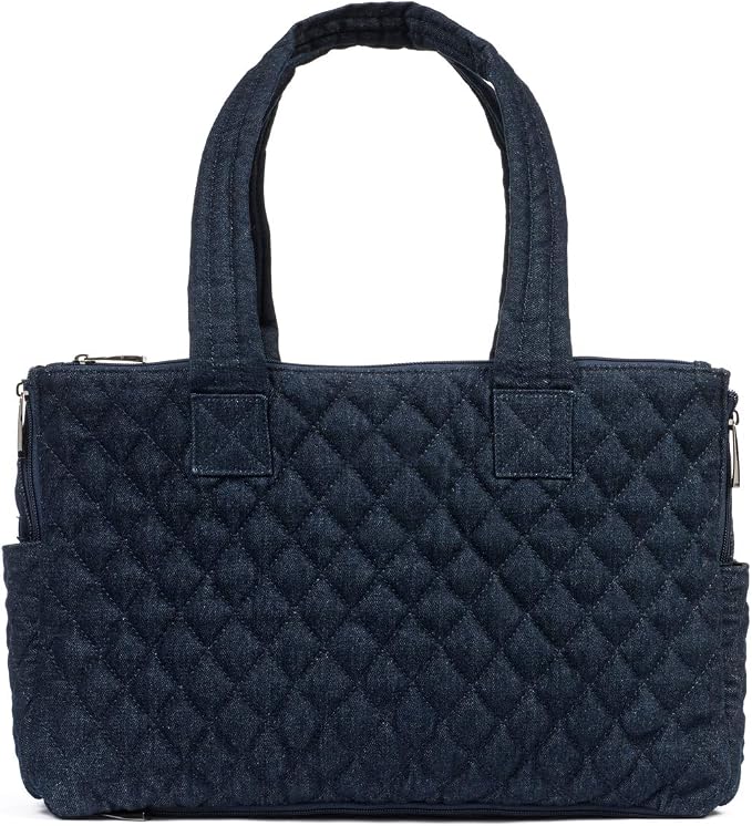 Shell Tote (ONLY for USE Interchangeable Base Pet Carrier, Quilted Denim Blue)