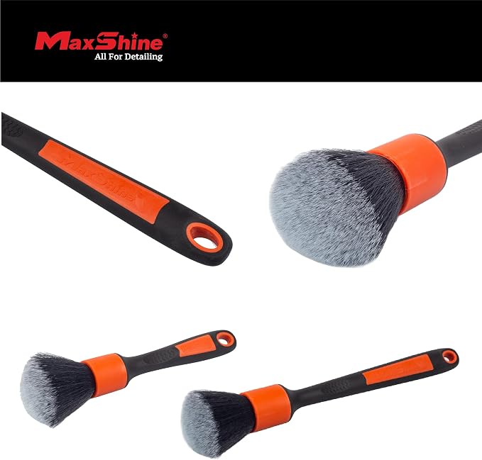 Maxshine Universal Ultra Soft ESS Detailing Brush (Large) – Professional Brush for Interior, Exterior, Leather Seats, Engine Bay, Plastic & Wheels – Ever So Soft Premium Detailing Tool