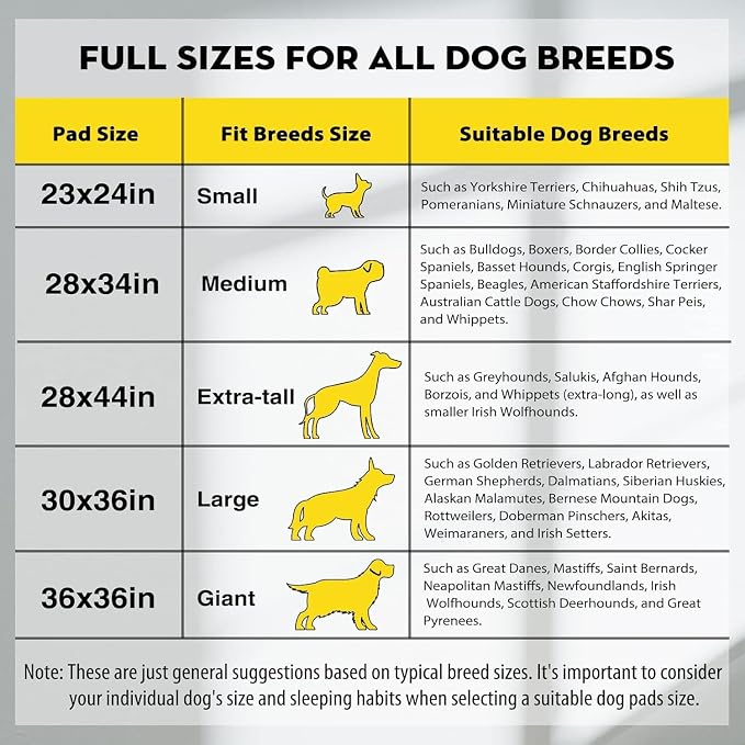 CROCI Potty Pads for Dogs XXL 30x36in, Charcoal Pet Pee Pads Odor-Control & Super Absorbent Up to 10 Cups, 6-Layer Quick Dry & Leak-Proof with Adhesive Tabs, Disposable (40 Counts)