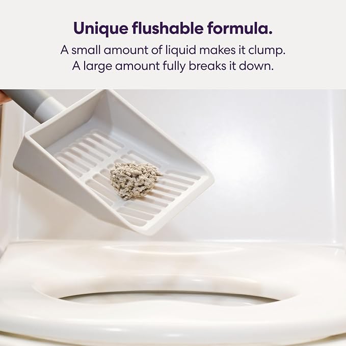 Tuft & Paw Really Great Cat Litter, Low Tracking Tofu Cat Litter, Clumping, Flushable, Odor Control, Dust-Free - 9.25lbs x 2Bags (Lavender Scented)